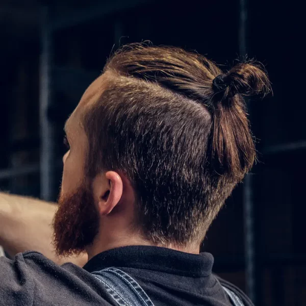 Men's hairstyle long