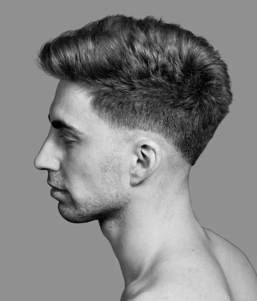 Men's hairstyle medium
